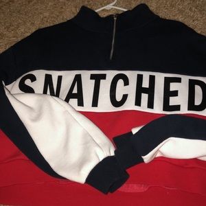 “Snatched” crewneck